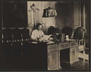 Governor General William (Bill) Taft in his Malacañang Office (1901 – 1904) 